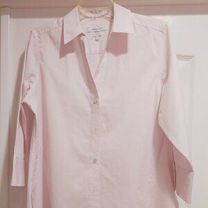 Light Pink Button-up Blouse